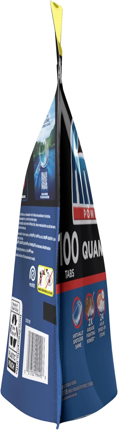Dishwasher Detergent Pods Unisex 100-Count Unscented