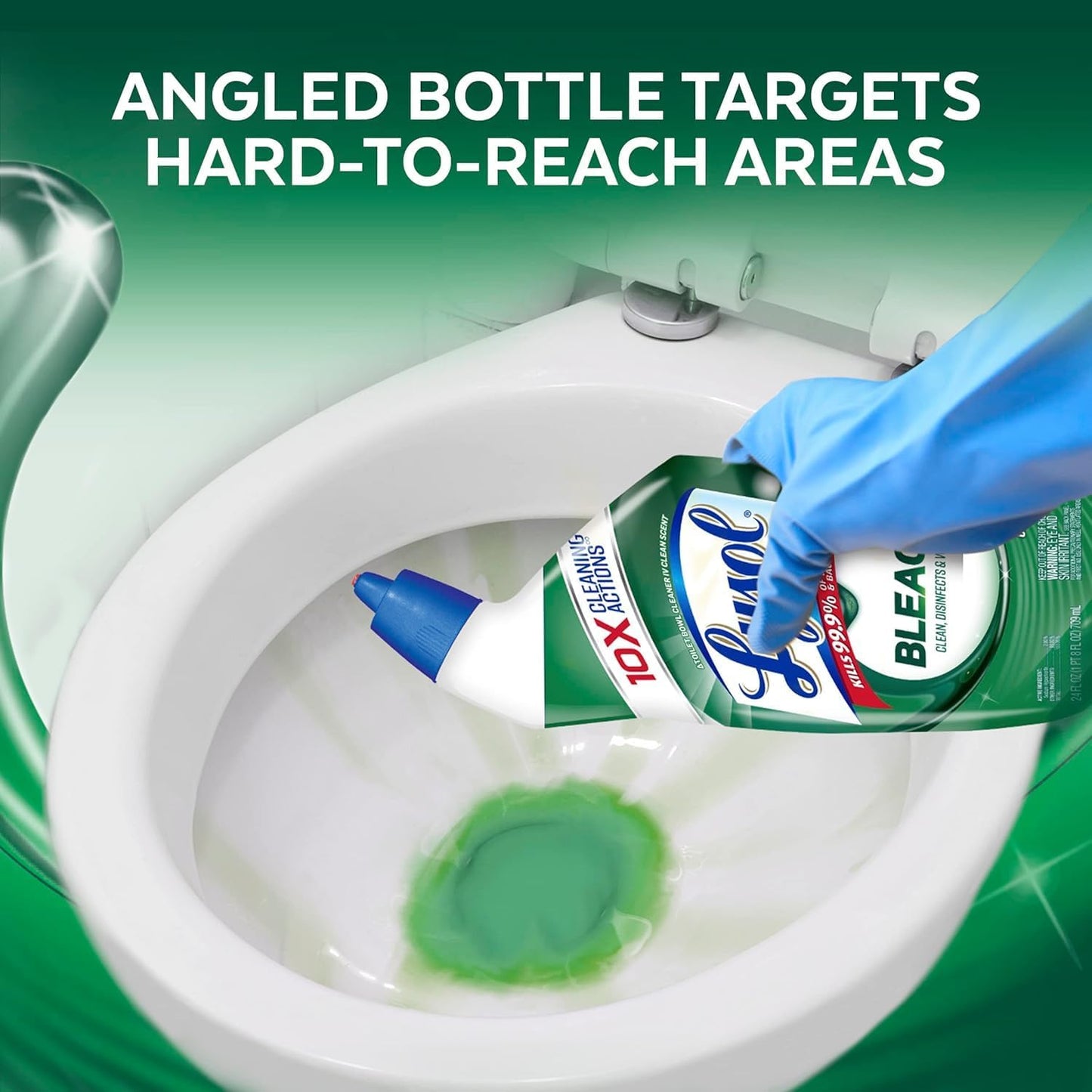 Toilet Bowl Cleaner Unisex Clinging Gel 24 oz