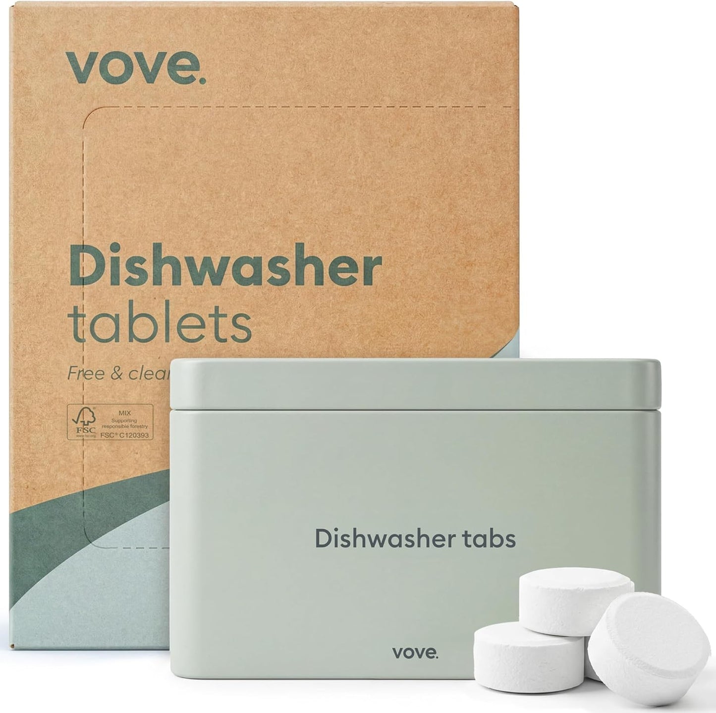 Dishwasher Detergent Tablets Unisex 80-Count Value Pack