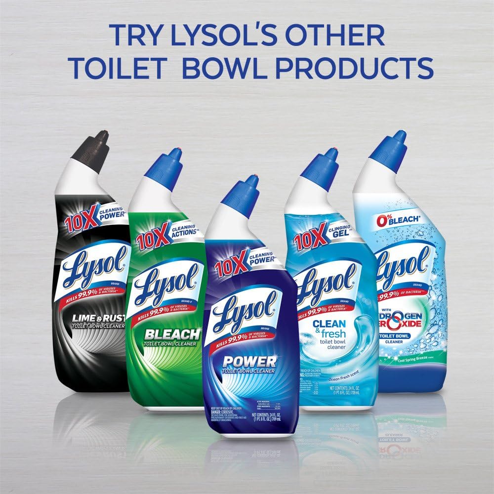 Toilet Bowl Cleaner Unisex Clinging Gel 24 oz
