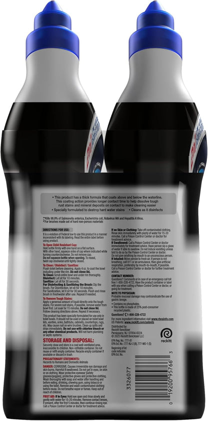 Toilet Bowl Cleaner Unisex Clinging Gel 24 oz