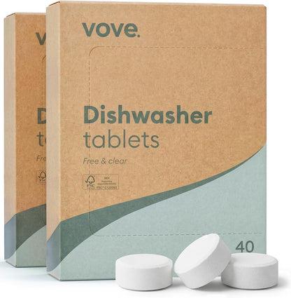 Dishwasher Detergent Tablets Unisex 80-Count Value Pack