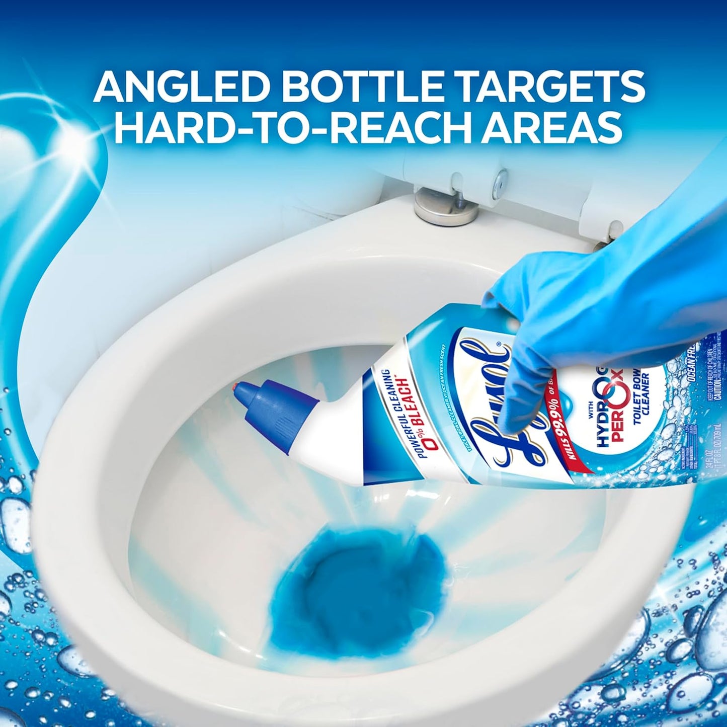 Toilet Bowl Cleaner Unisex Clinging Gel 24 oz