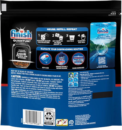 Dishwasher Detergent Pods Unisex 100-Count Unscented