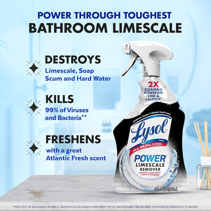 Multipurpose Bathroom Cleaner Spray for Showers and Sinks