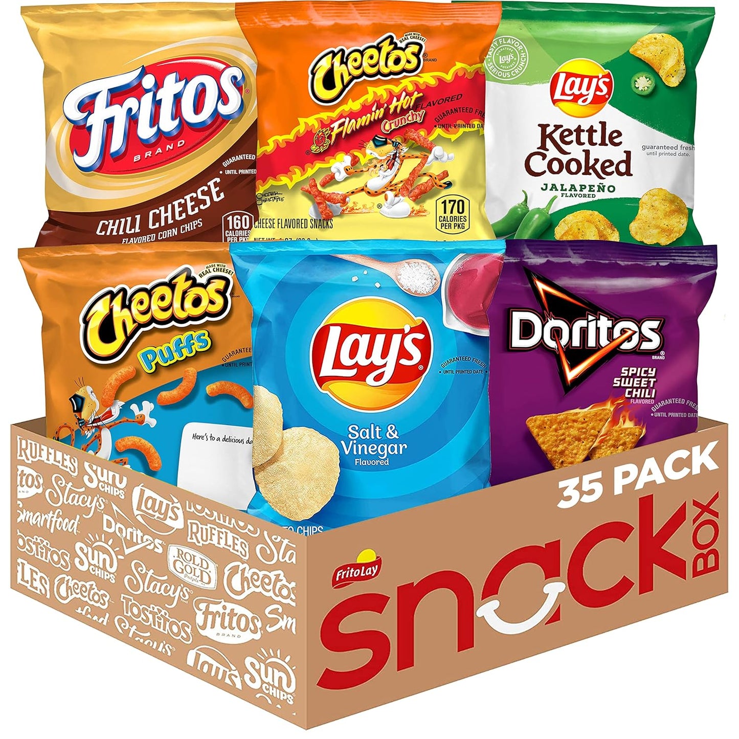 Frito-Lay Fun Times Mix Variety Pack, 40 Count